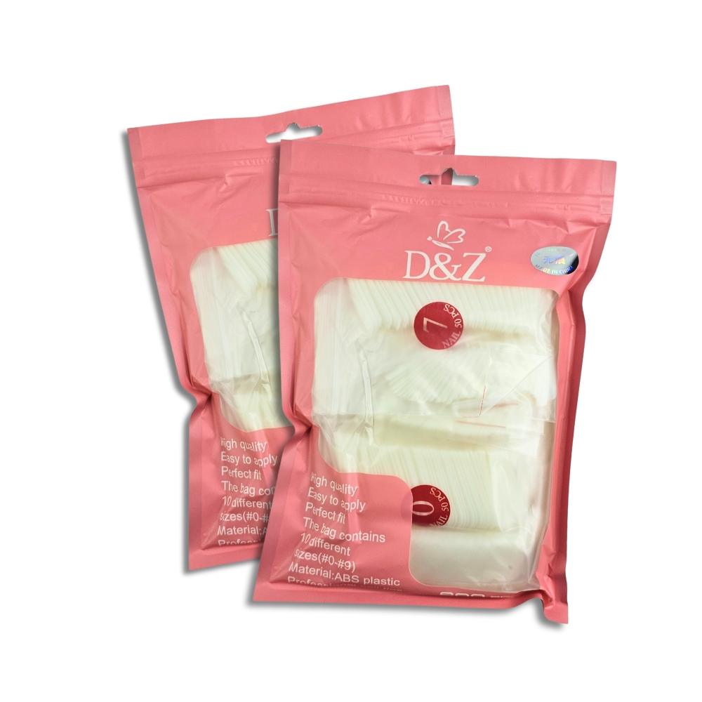 Unhas Postiças Mandorla 600 peças - D&Z